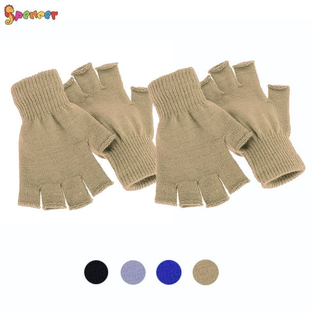 VORCOOL 1 Set Winter Warm Suits Cold Wind Fleece Warm Gloves Scarf Accessories Winter Gloves 